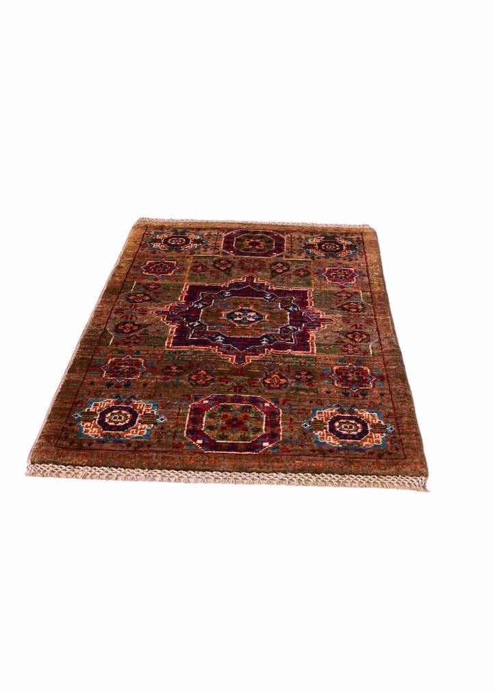 2' 1 x 3' 2 Hand Knotted Mamluk Ziegler Rug