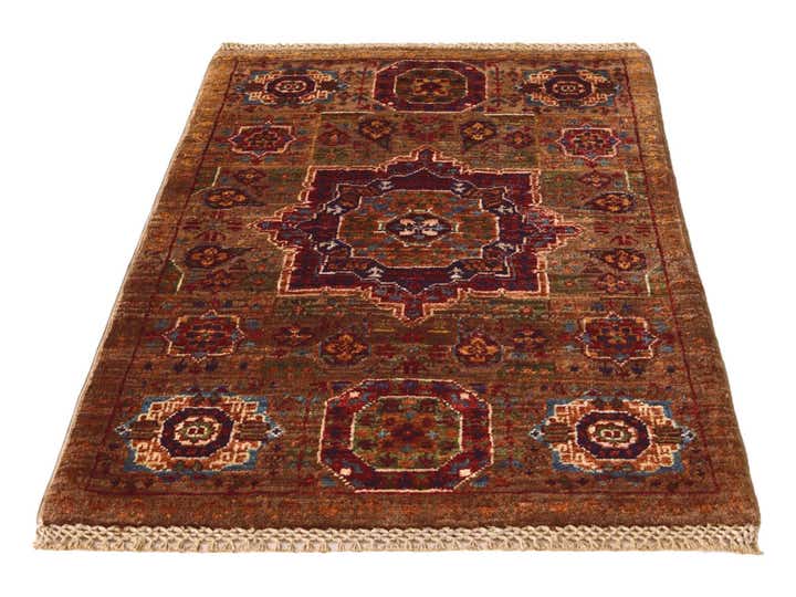 2' 1 x 3' 2 Hand Knotted Mamluk Ziegler Rug