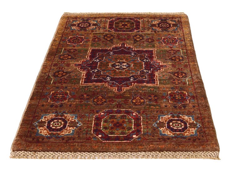 Detail image of 2' 1 x 3' 2 Hand Knotted Mamluk Ziegler Rug