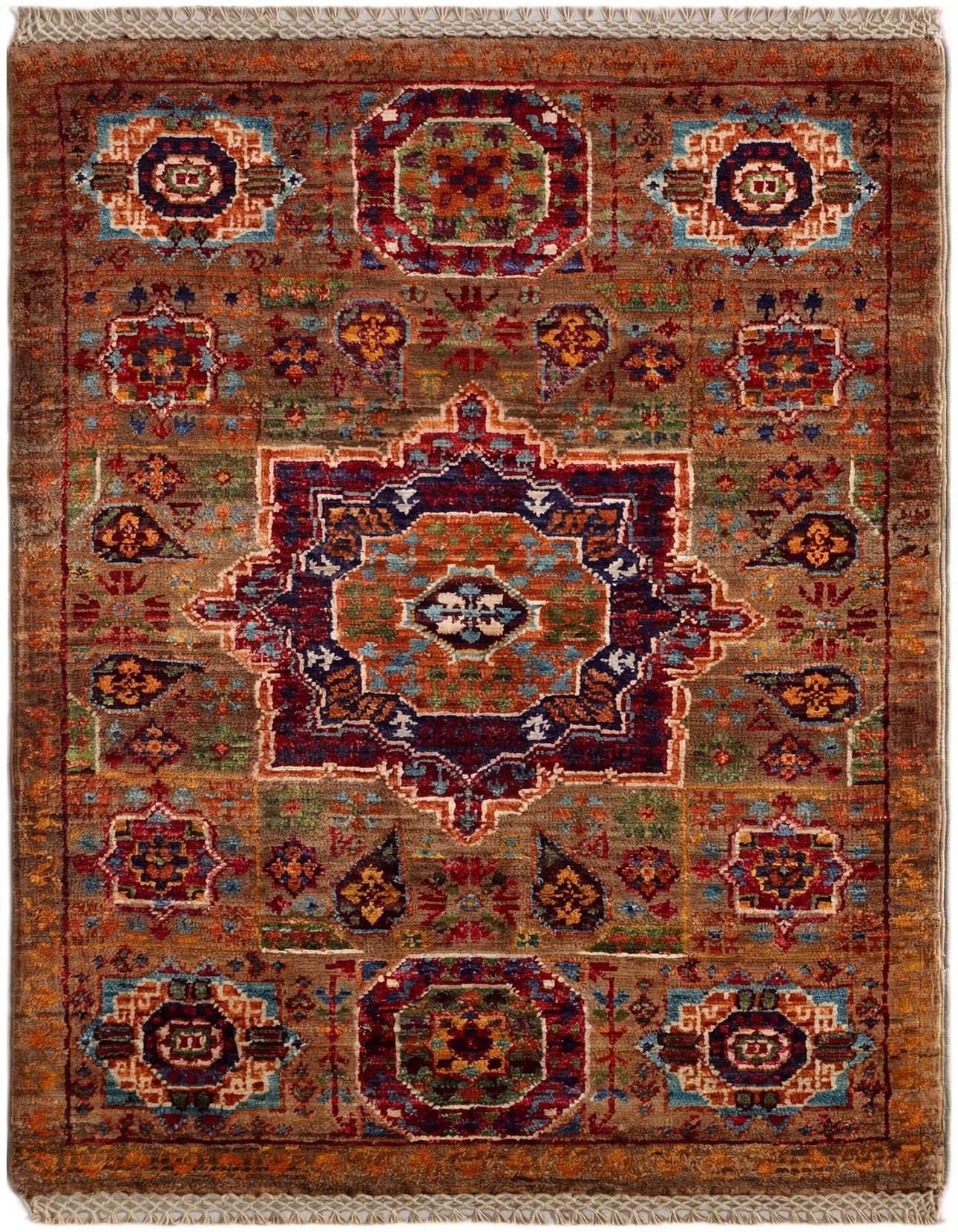 2' 1 x 3' 2 Hand Knotted Mamluk Ziegler Rug