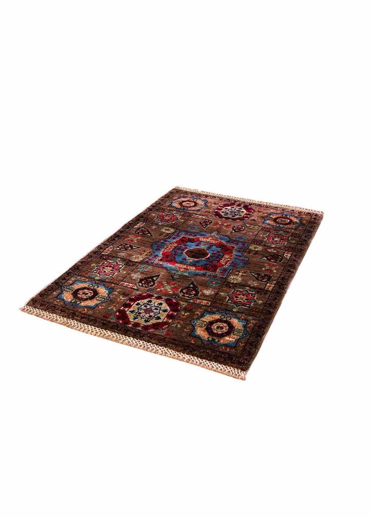 2' x 3' Hand Knotted Mamluk Ziegler Rug