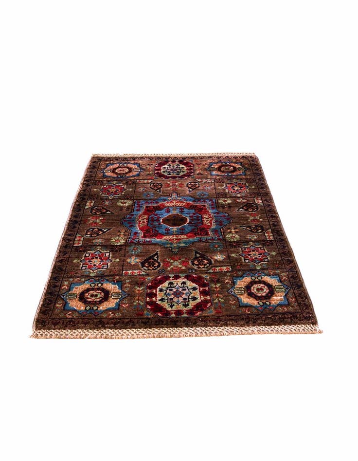 Detail image of 2' x 3' Hand Knotted Mamluk Ziegler Rug