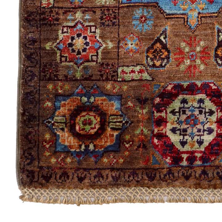 2' x 3' Hand Knotted Mamluk Ziegler Rug