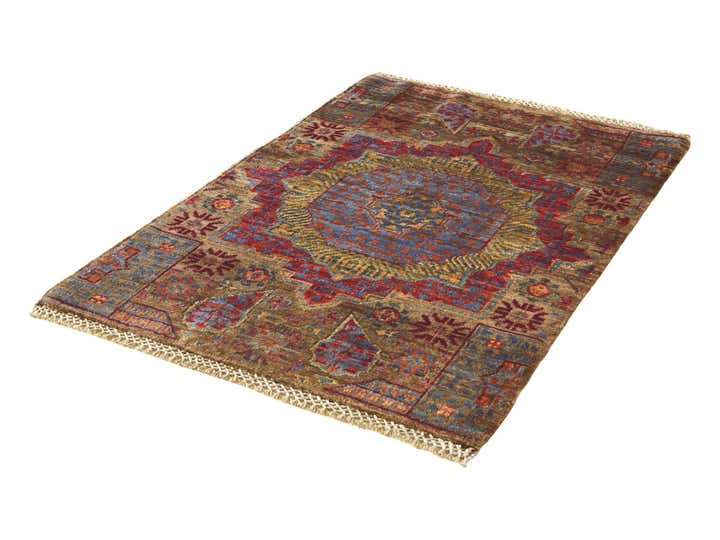 2' x 3' Hand Knotted Mamluk Ziegler Rug