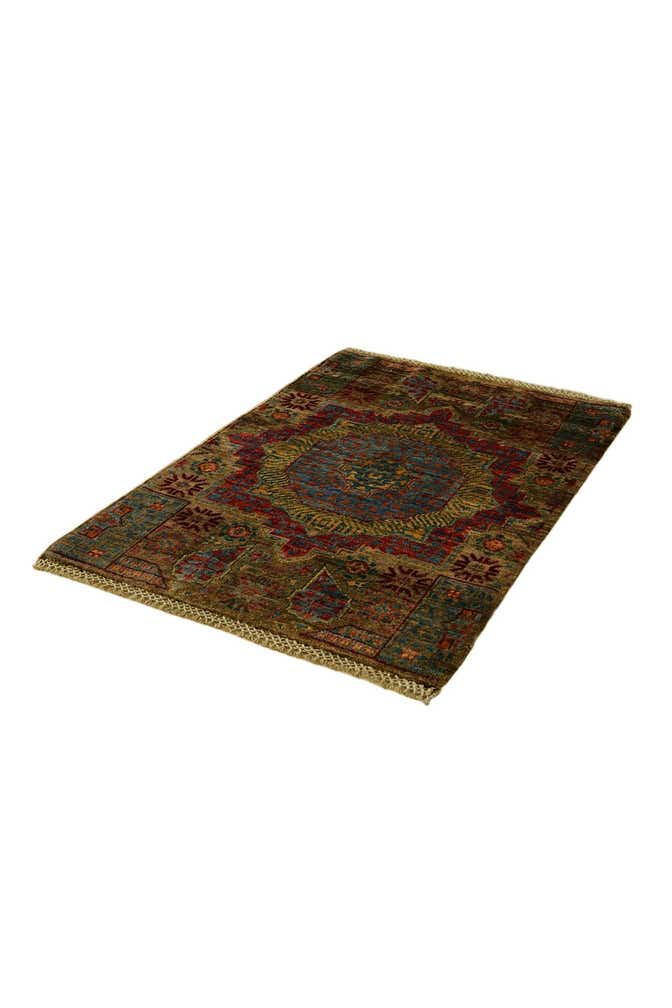 2' x 3' Hand Knotted Mamluk Ziegler Rug