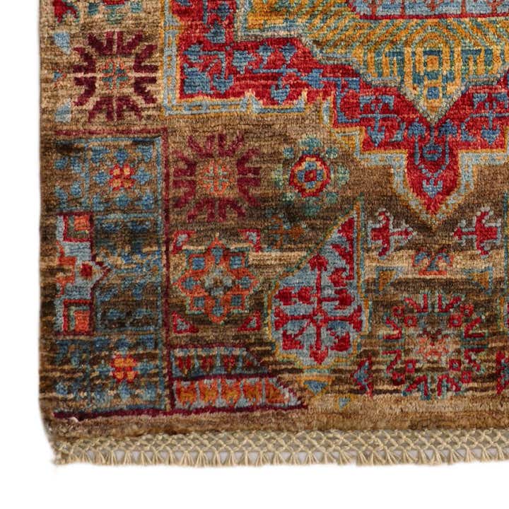 2' x 3' Hand Knotted Mamluk Ziegler Rug