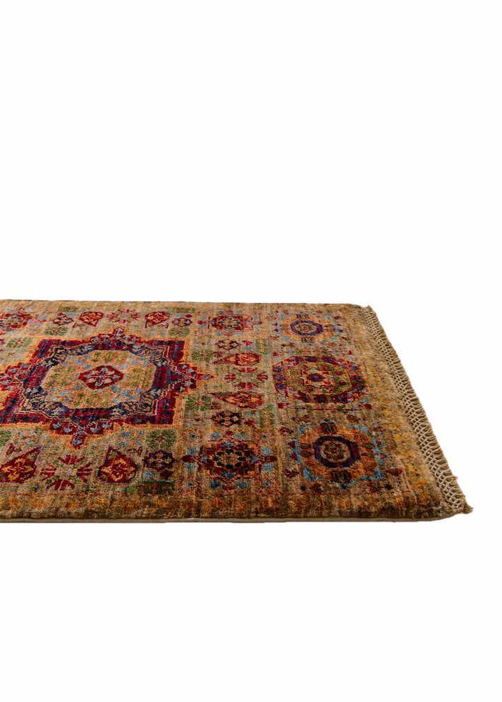 2' x 3' Hand Knotted Mamluk Ziegler Rug