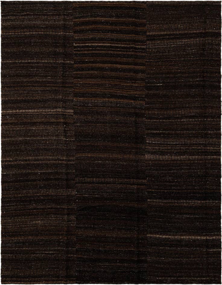 Detail image of 8' 3 x 9' 9 Hand Knotted Marok Kilim Rug