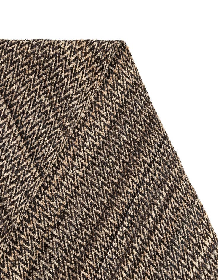 Detail image of 8' 11 x 12' Hand Knotted Marok Kilim Rug