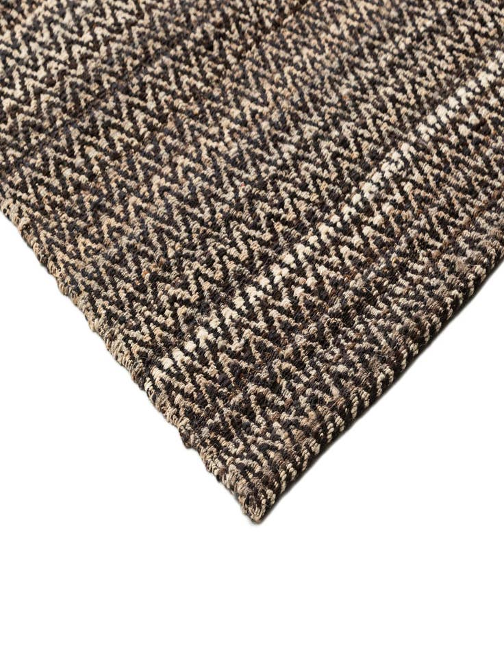 Detail image of 8' 11 x 12' Hand Knotted Marok Kilim Rug