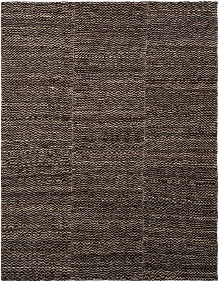 Detail image of 8' 11 x 12' Hand Knotted Marok Kilim Rug