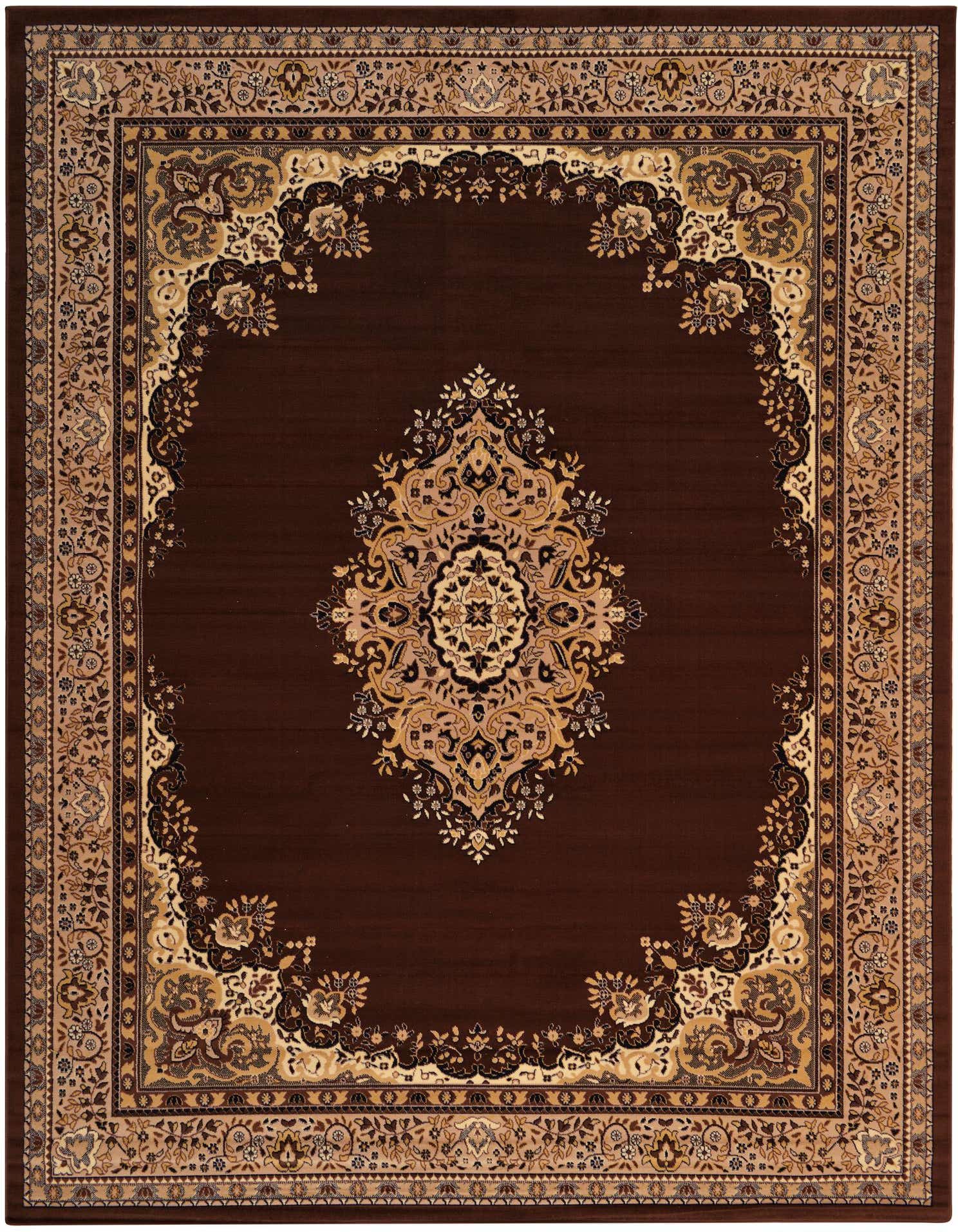 10' x 13' Mashad Design Rug
