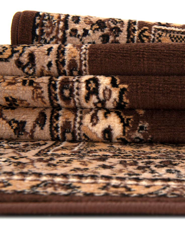 Detail image of 9' x 12' Mashad Design Rug