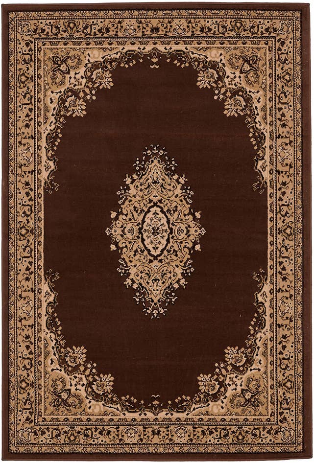 Detail image of 4' x 6' Mashad Design Rug