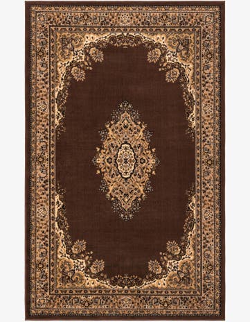 5' 3 x 8' Mashad Design Rug