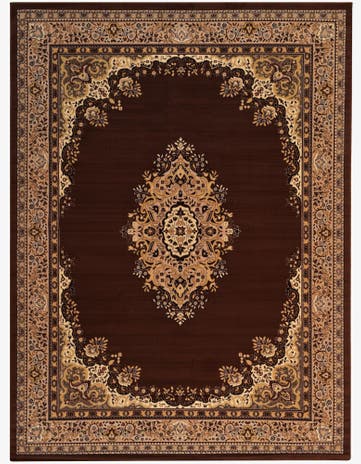 10' x 13' Mashad Design Rug