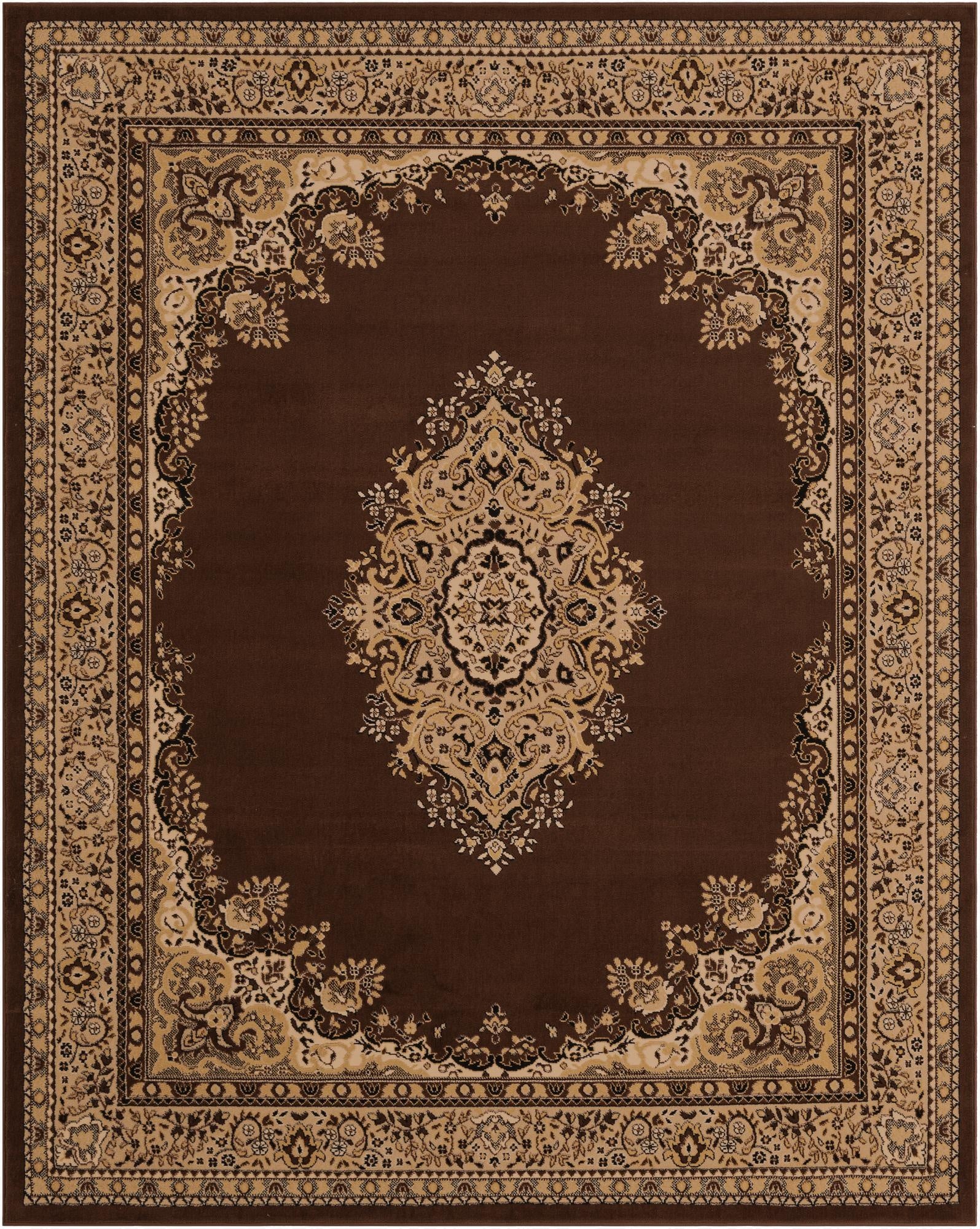 Primary image 7' 10 x 10' Mashad Design Rug