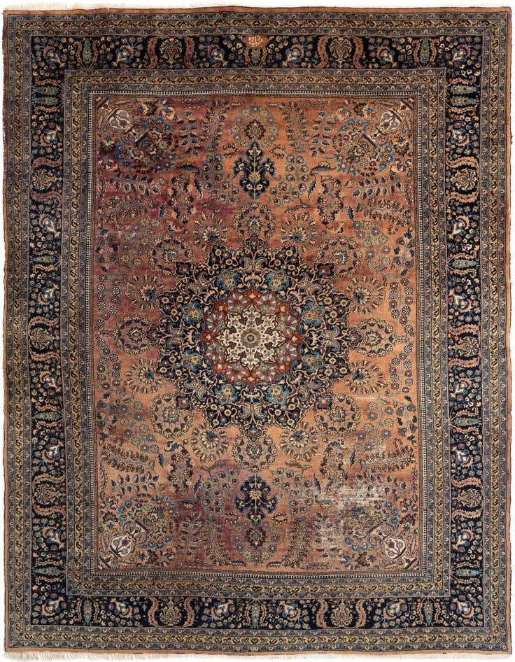 Detail image of 10' x 13' 5 Mashad Rug