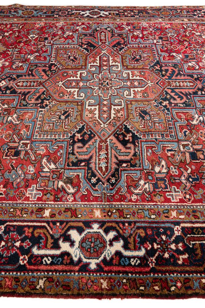 8' 2 x 11' 4 Hand Knotted Mehraban Persian Wool Rug