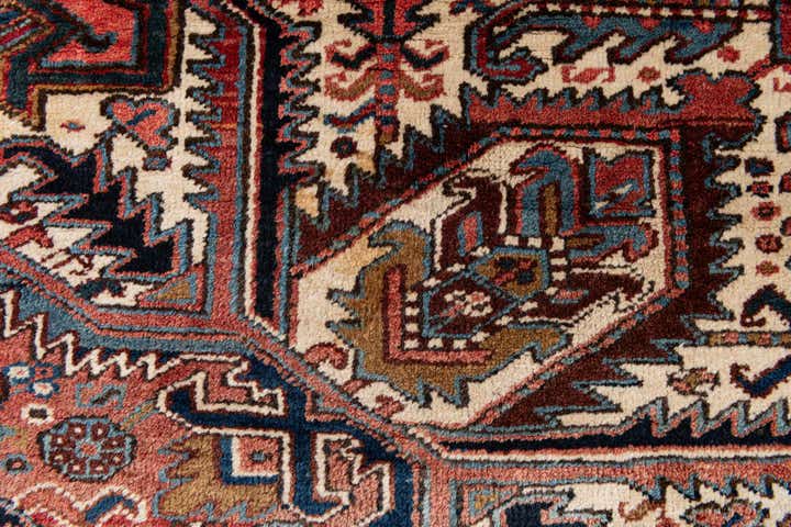 8' 2 x 11' 4 Hand Knotted Mehraban Persian Wool Rug