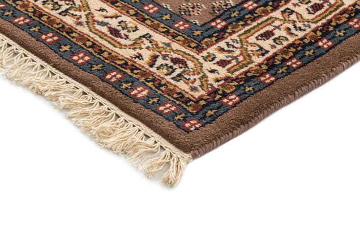 Detail image of 4' x 6' Hand Knotted Mir Wool Rug