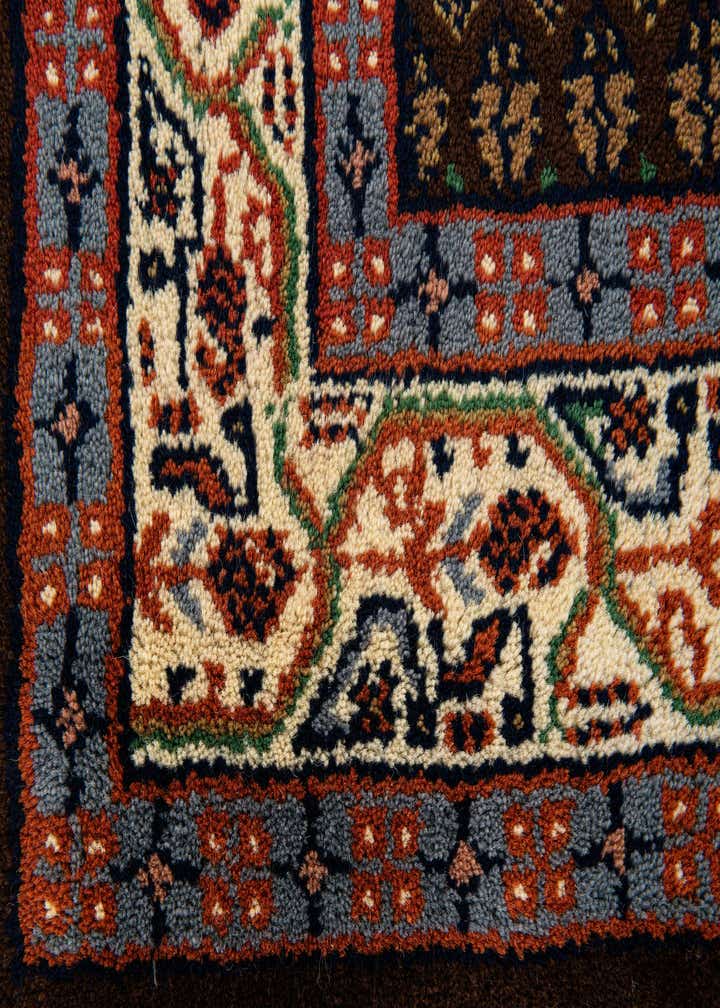 3' x 5' 3 Hand Knotted Mir Wool Rug