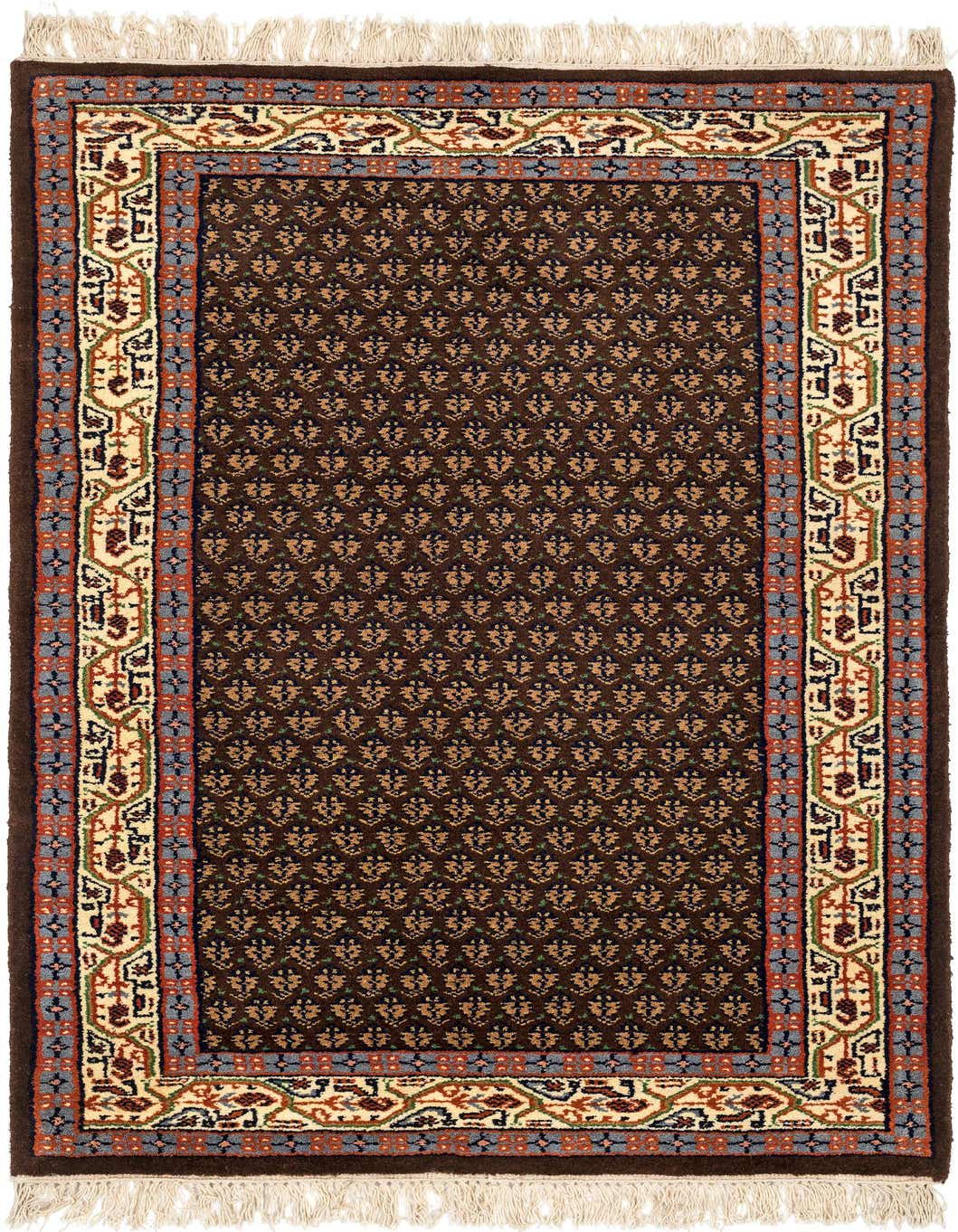3' x 5' 3 Hand Knotted Mir Wool Rug
