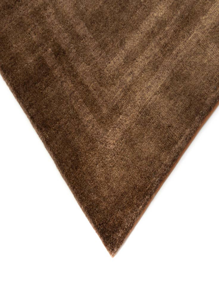 Detail image of 8' 2 x 9' 10  Hand Knotted Modern Manshu Wool Rug