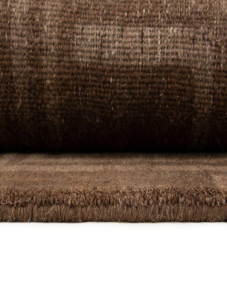Detail image of 8' 2 x 9' 10  Hand Knotted Modern Manshu Wool Rug