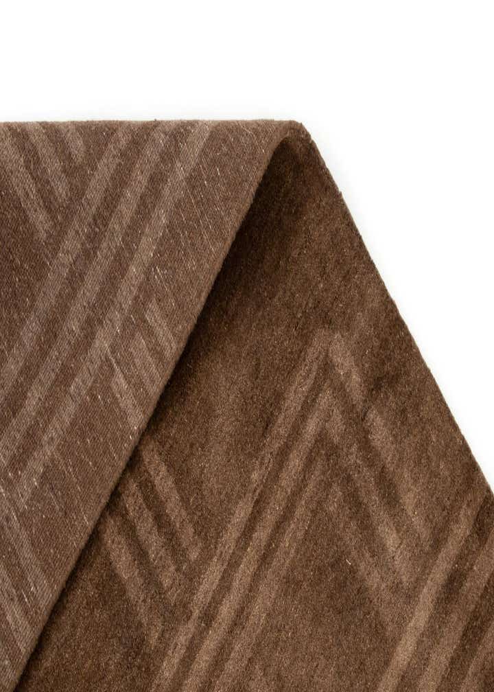 8' 2 x 9' 10 Hand Knotted Modern Manshu Wool Rug