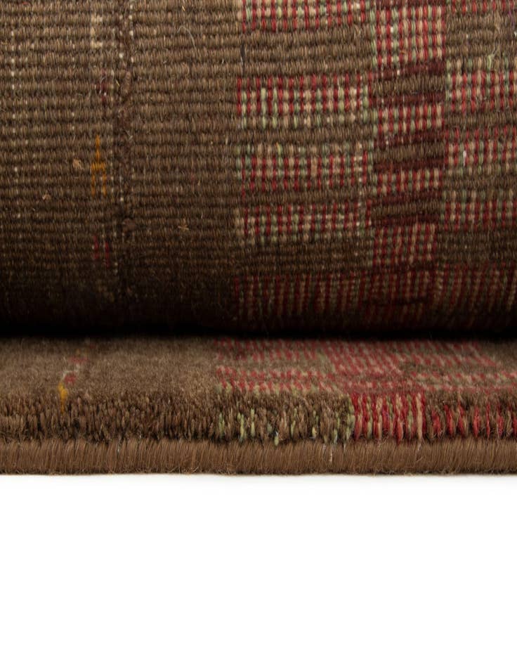 Detail image of 8' 3 x 9' 4  Hand Knotted Modern Manshu Wool Rug