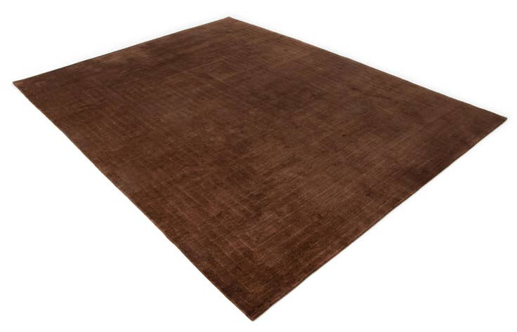 Detail image of 7' 8 x 9' 8 Modern Manshu Wool Rug