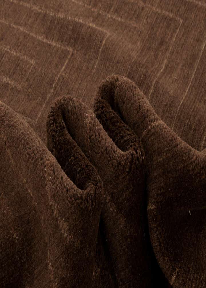 7' 8 x 9' 8 Modern Manshu Wool Rug