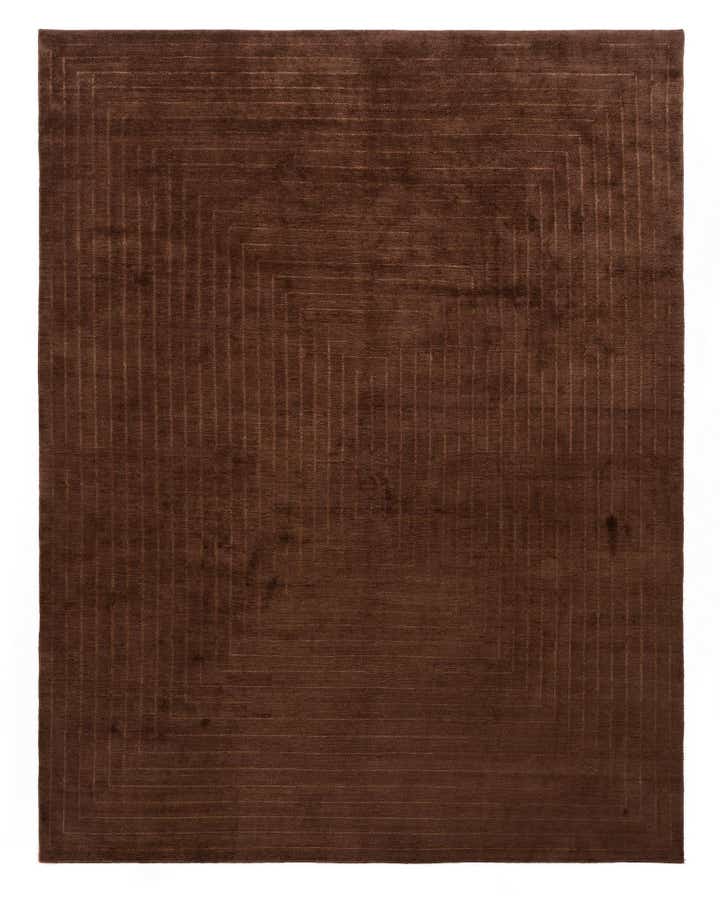 7' 8 x 9' 8 Modern Manshu Wool Rug