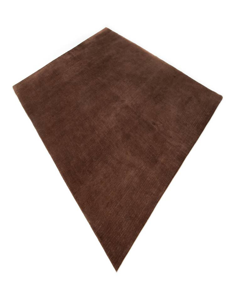 Detail image of 8' 1 x 9' 8 Modern Manshu Wool Rug