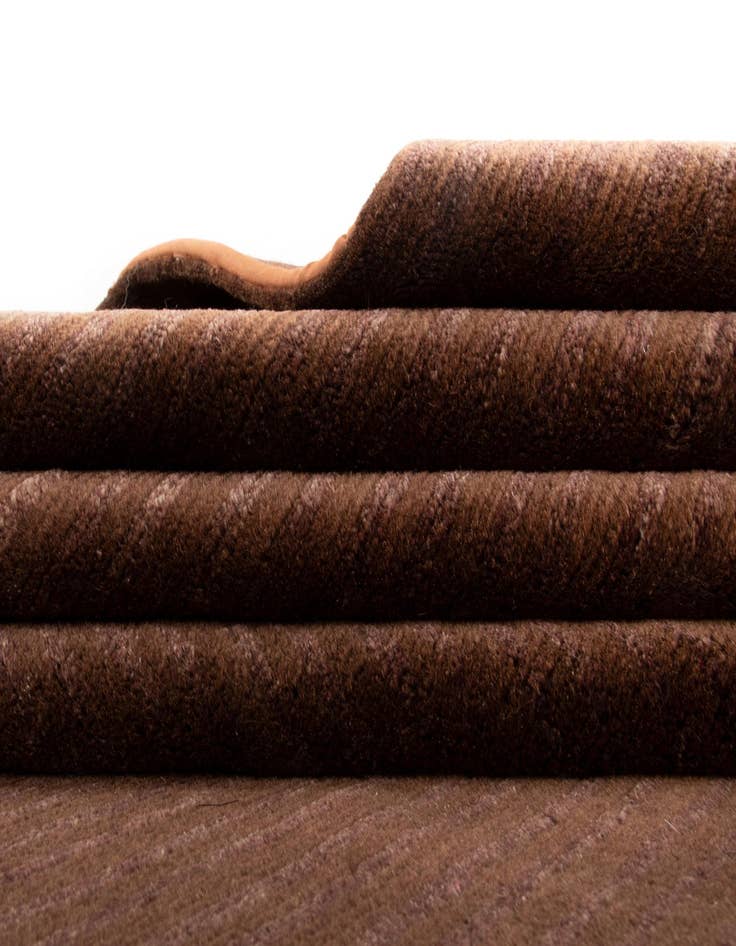 Detail image of 8' 1 x 9' 8 Modern Manshu Wool Rug