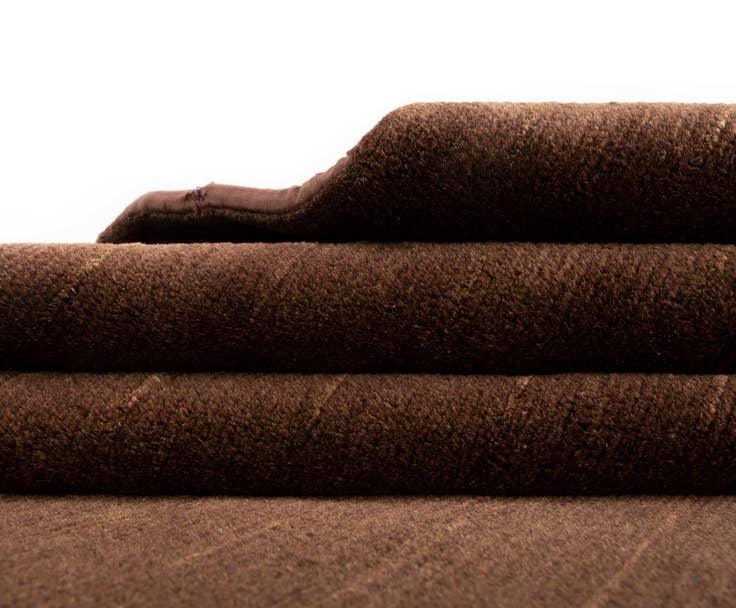 Detail image of 7' 8 x 9' 7 Modern Manshu Wool Rug