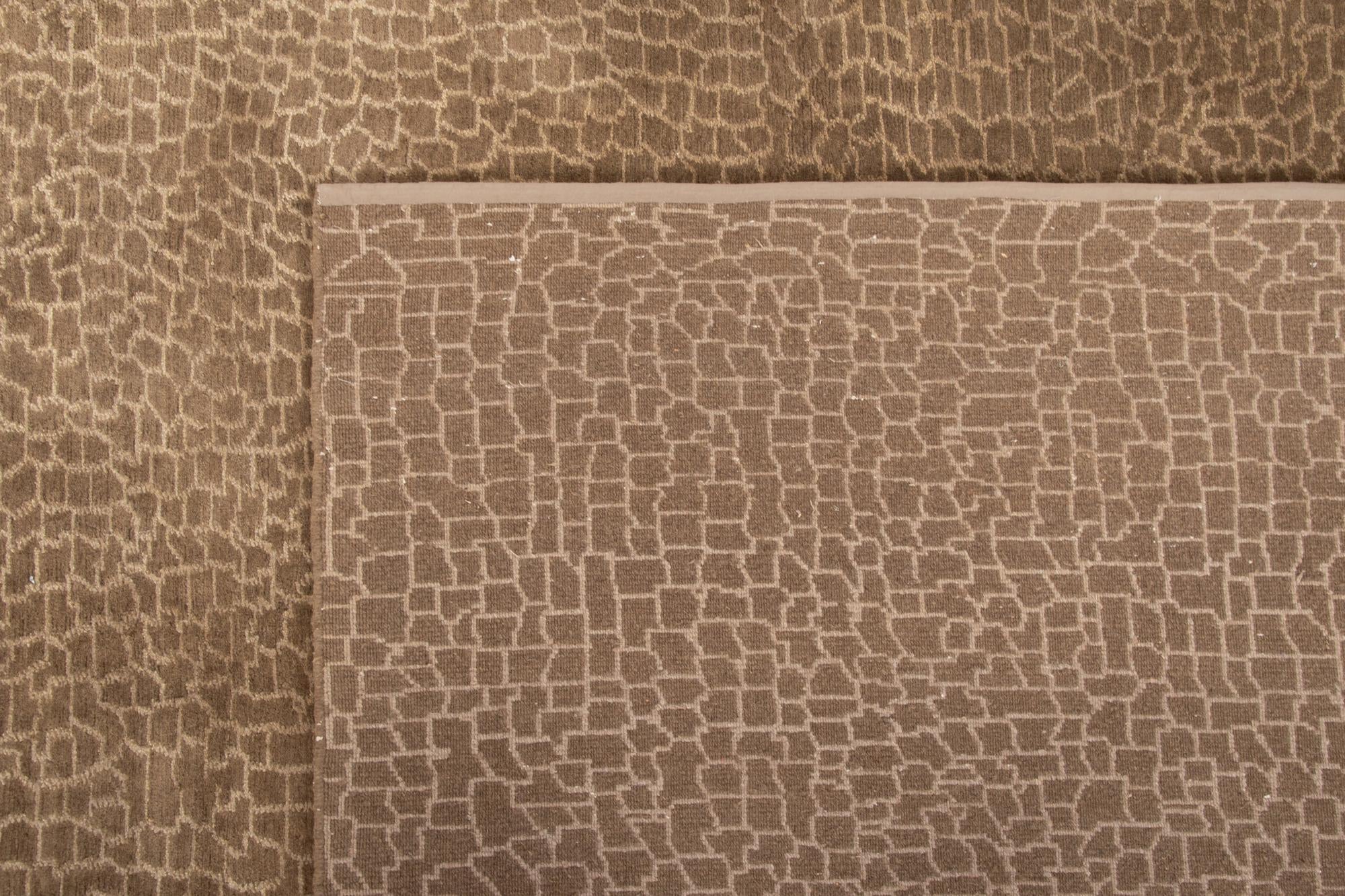10' x 13' 7 Modern Nehmo Wool Rug
