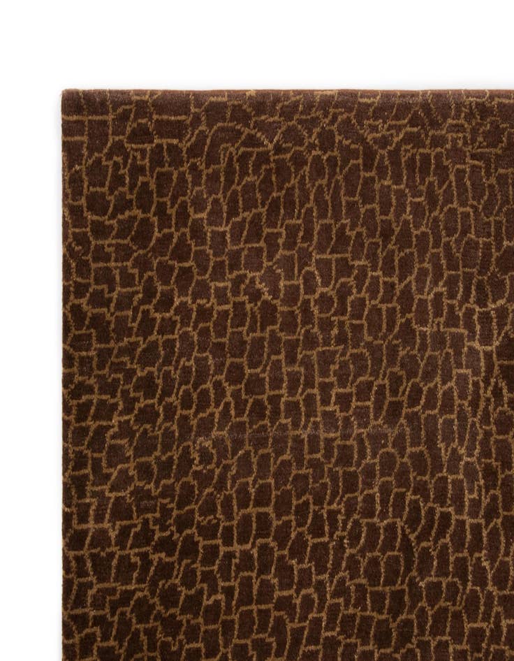 Detail image of 7' 7 x 9' 6 Hand Knotted Modern Nehmo Wool Rug