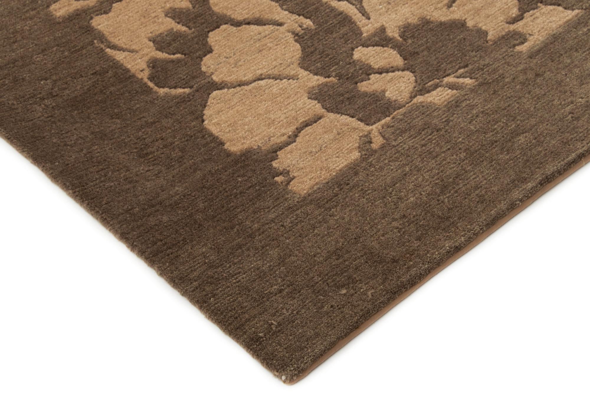 8' 4 x 9' 9 Hand Knotted Modern Nehmo Wool Rug