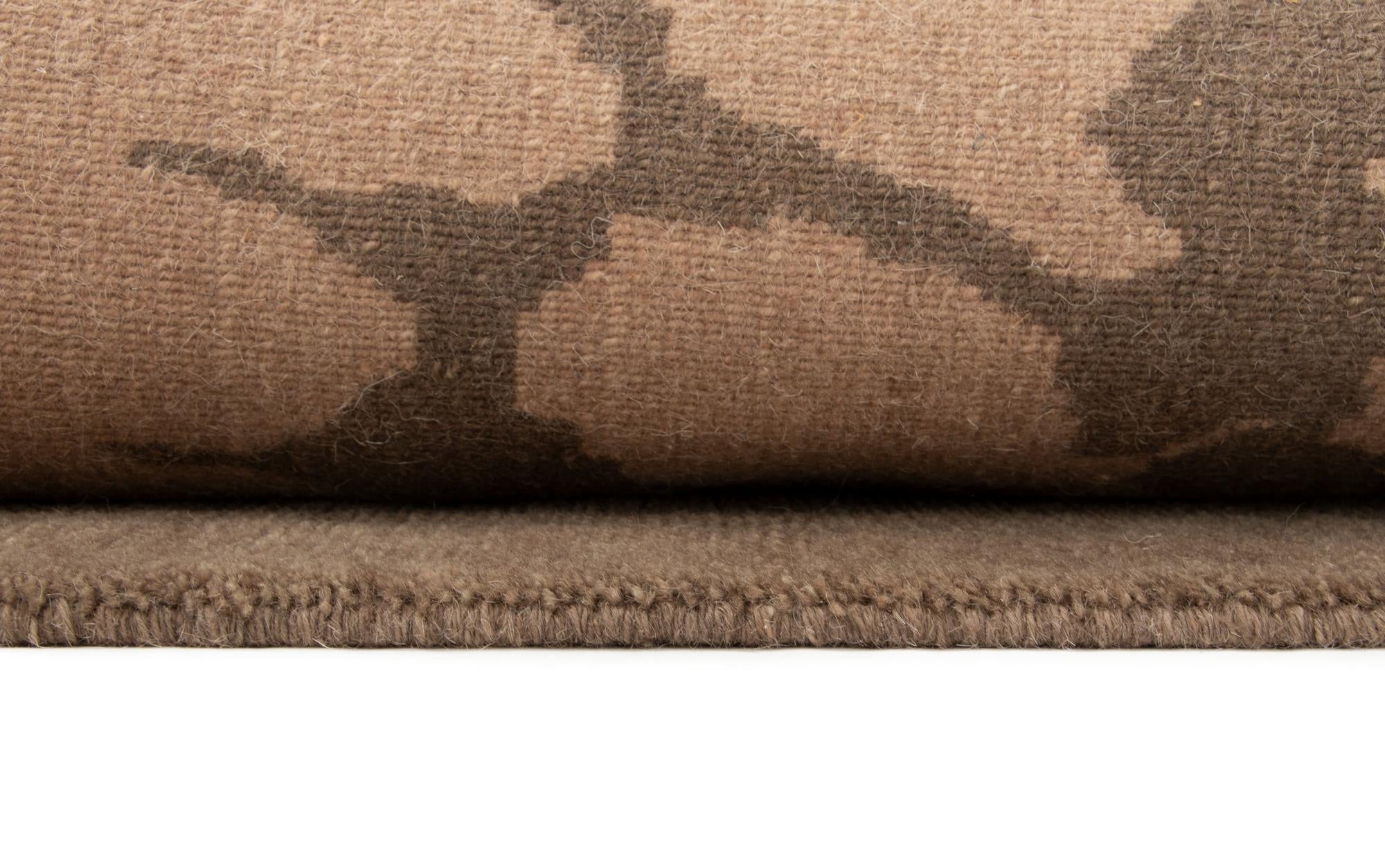 8' 4 x 9' 9 Hand Knotted Modern Nehmo Wool Rug