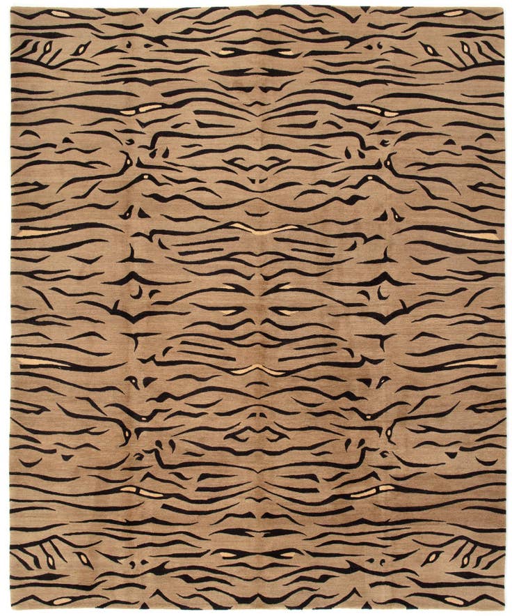 Detailansicht von 250cm x 300cm Handgeknüpft Modern Roots Teppich