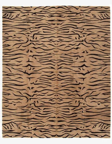 8' 2 x 9' 10 Hand Knotted Modern Roots Rug