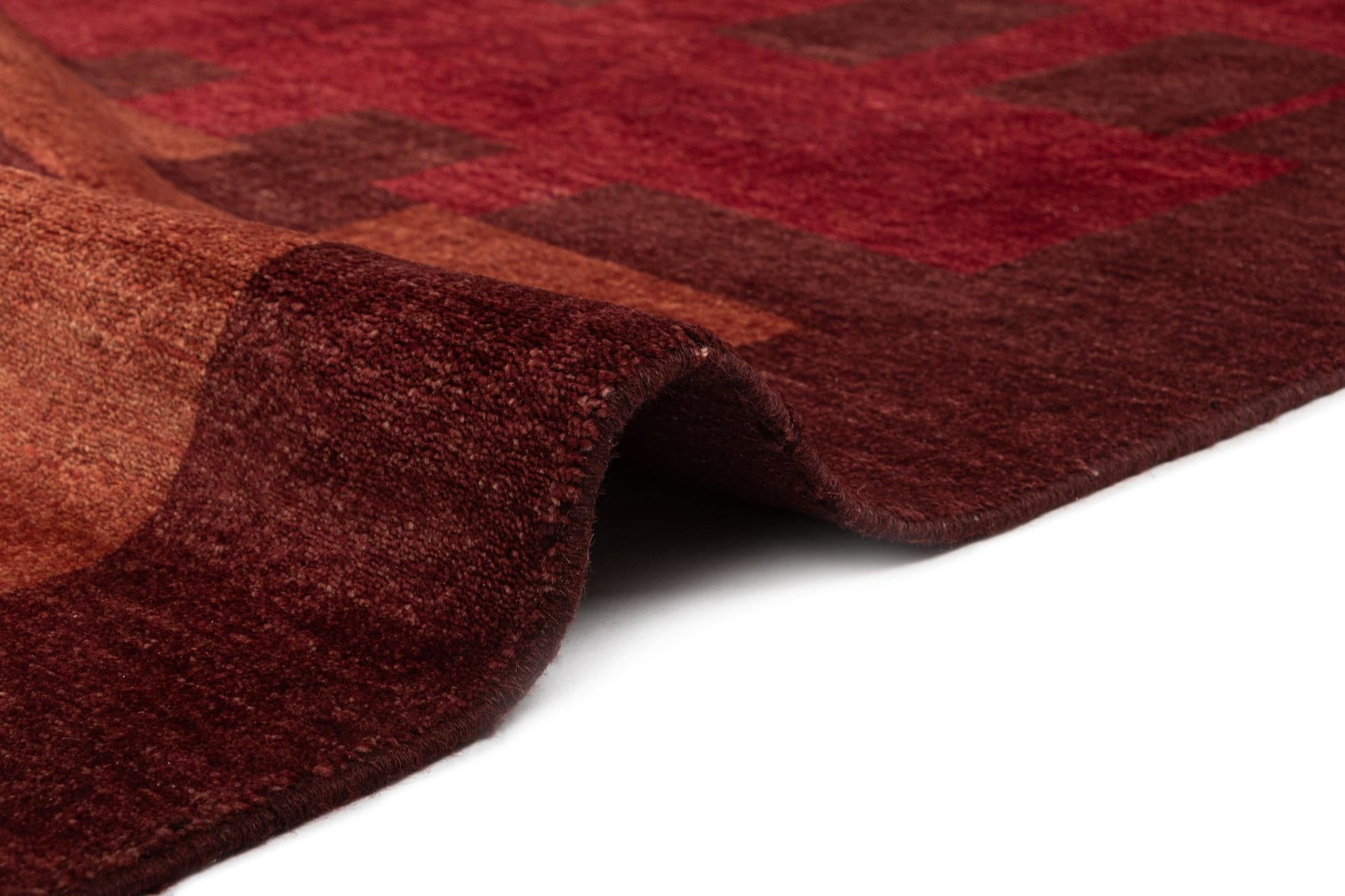8' 2 x 9' 8 Modern Wool Rug