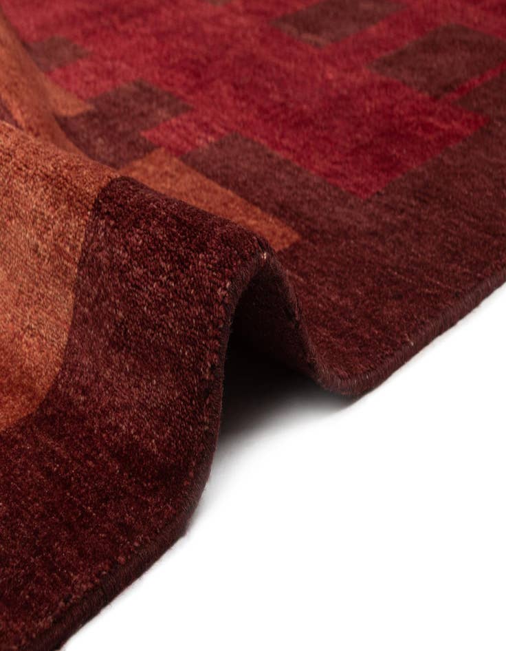 Detail image of 8' 2 x 9' 8 Modern Wool Rug