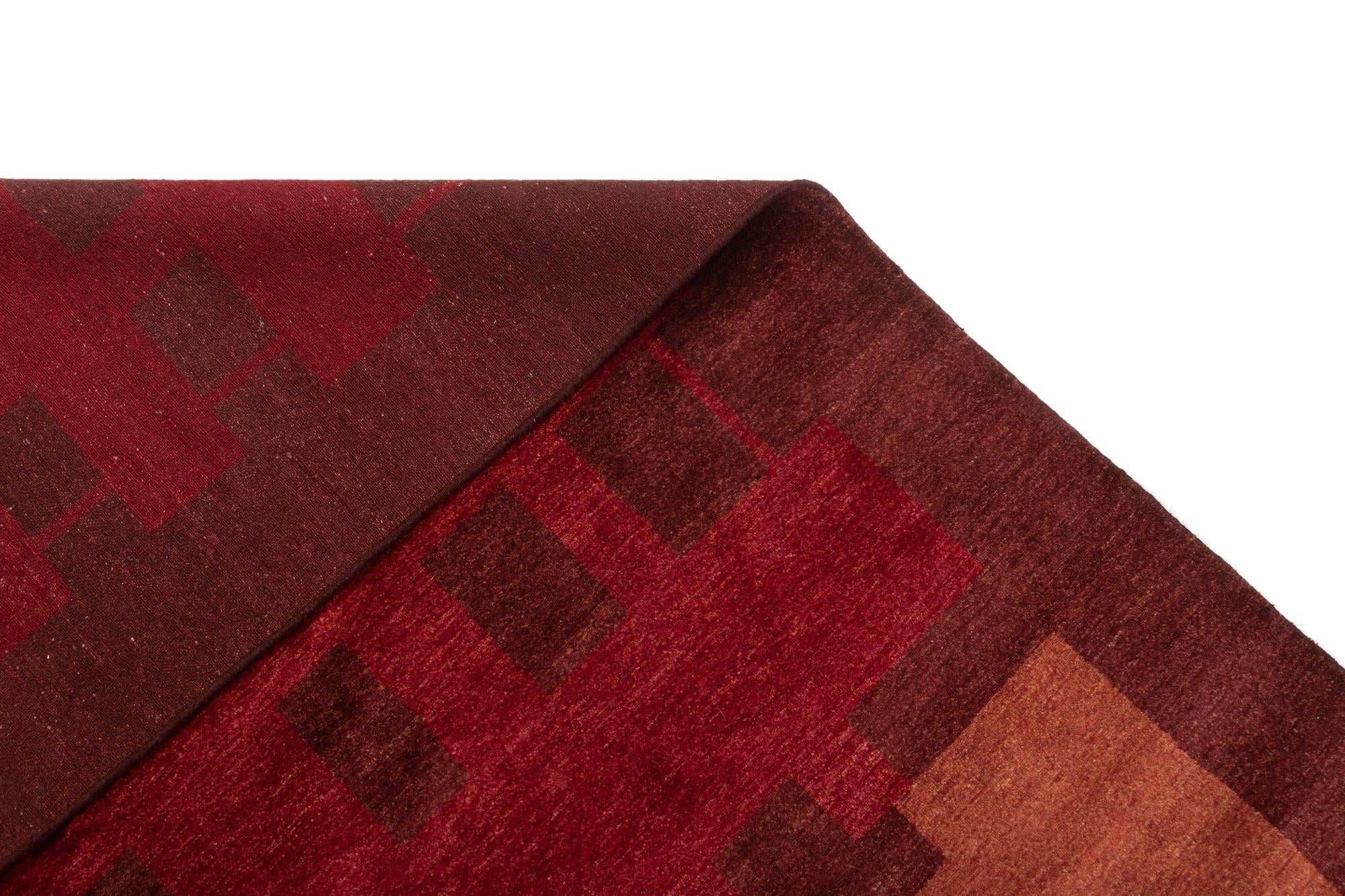 8' 2 x 9' 8 Modern Wool Rug