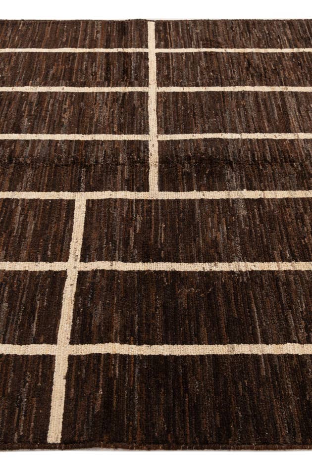 Detail image of 5' 9 x 7' 9 Hand Knotted Modern Ziegler Wool Rug