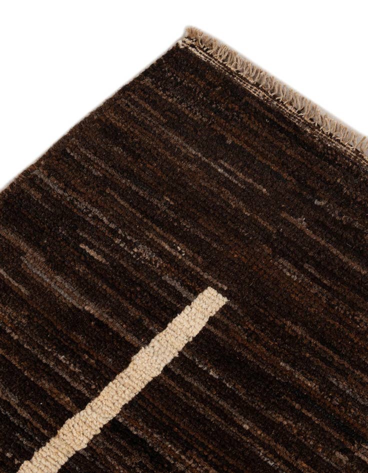 Detail image of 5' 9 x 7' 9  Hand Knotted Modern Ziegler Wool Rug