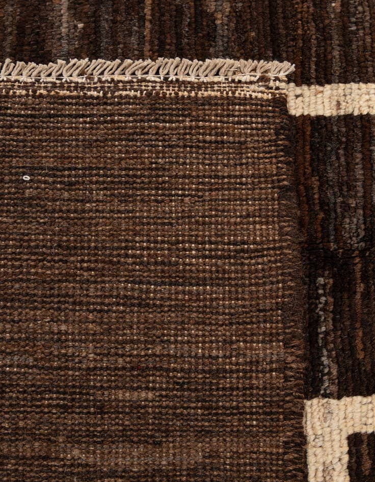 Detail image of 5' 9 x 7' 9  Hand Knotted Modern Ziegler Wool Rug