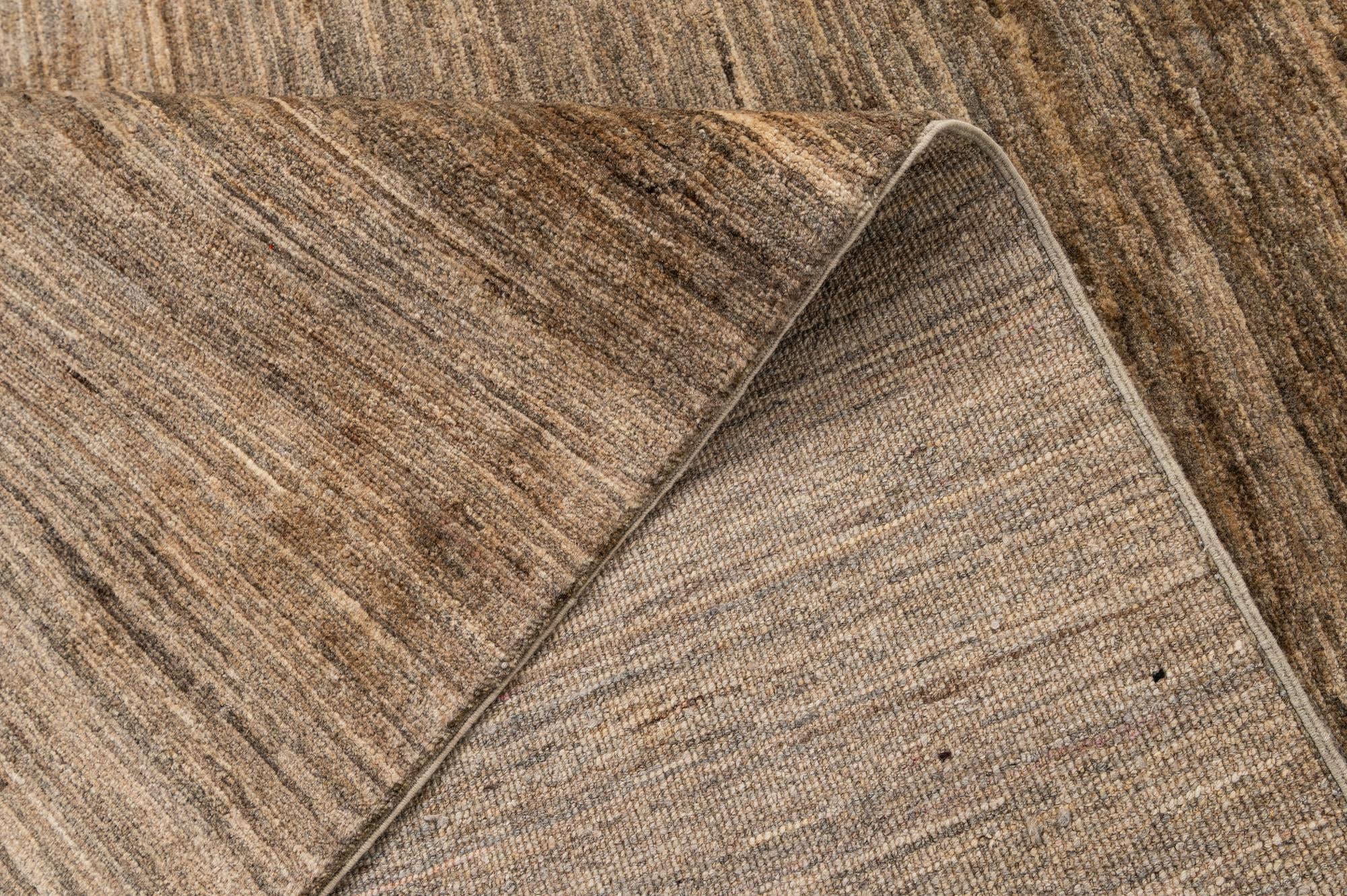 6' 10 x 9' 9 Hand Knotted Modern Ziegler Wool Rug